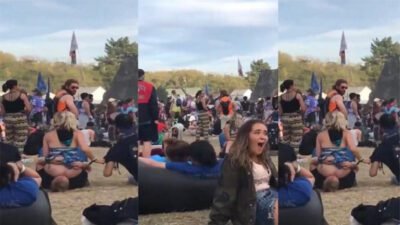 Strangers Eat A Sluts Pussy In Public During A Music Festival Strangers Eat A Sluts Pussy In Public During A Music Festival